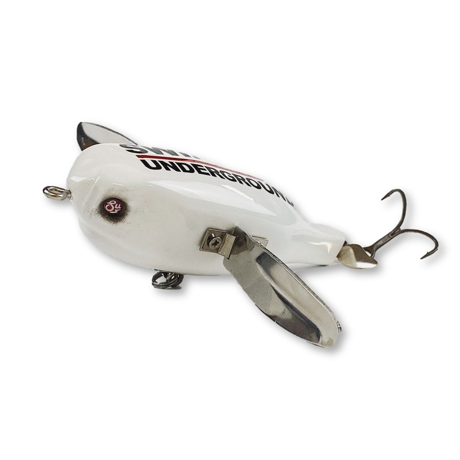 Swimbait Underground X Monka Lure Works FP Crawler - White