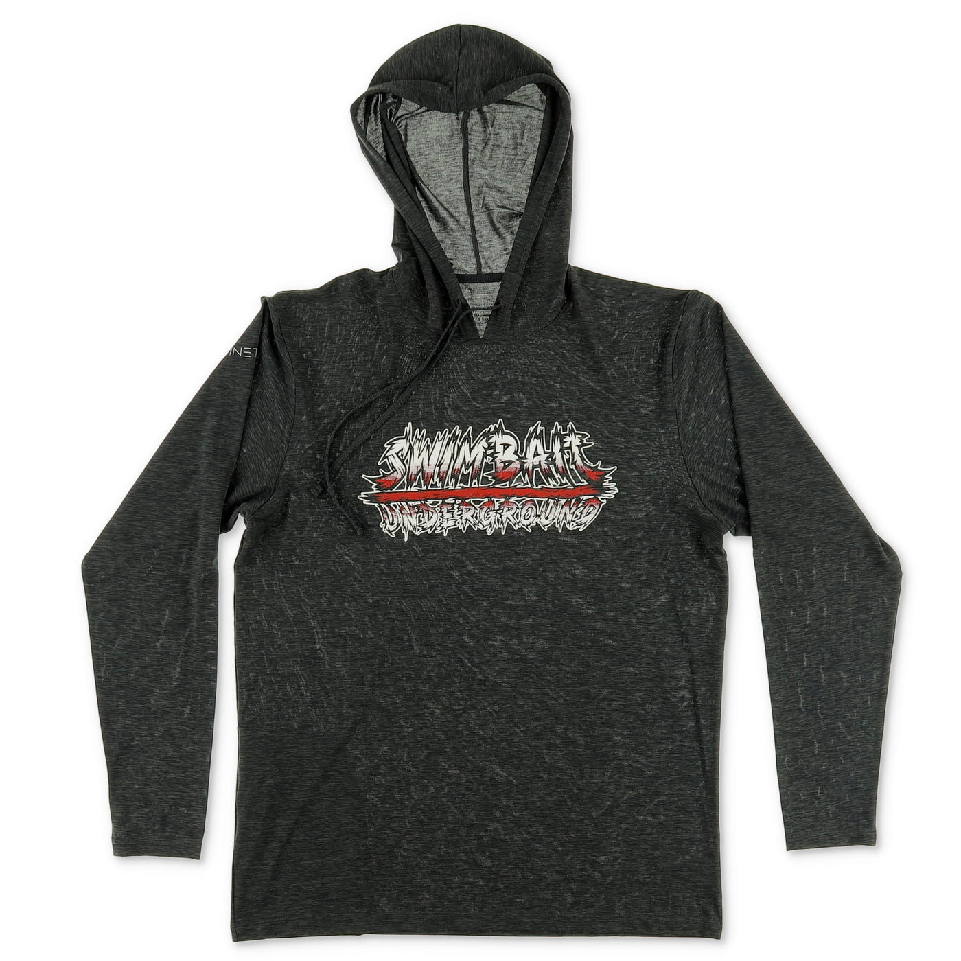 Swimbait Underground X David Paul Seymour Metal Lock Up Tech Hoodie - Charcoal Heather