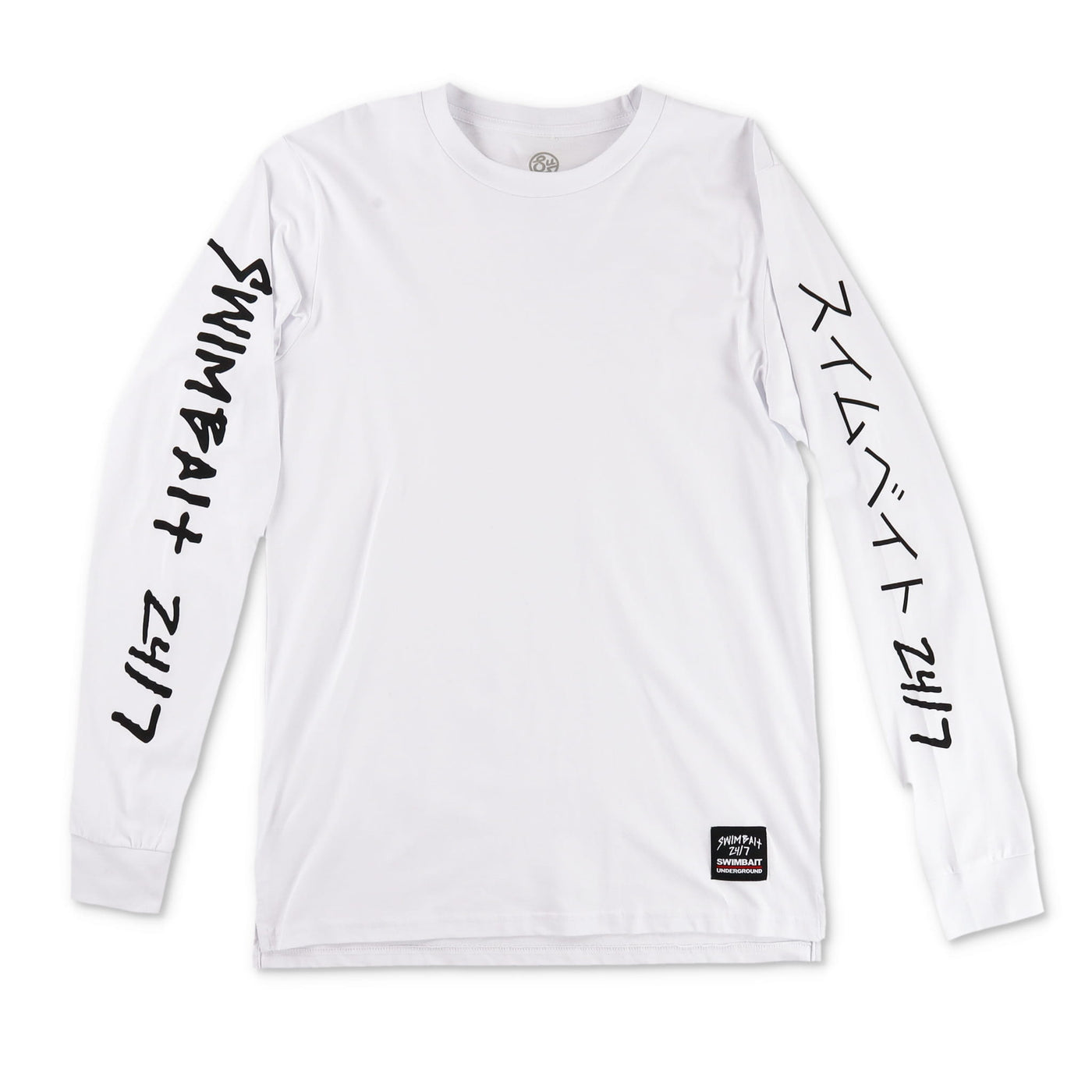 Swimbait Underground X Swimbait 24/7 Long Sleeve - White