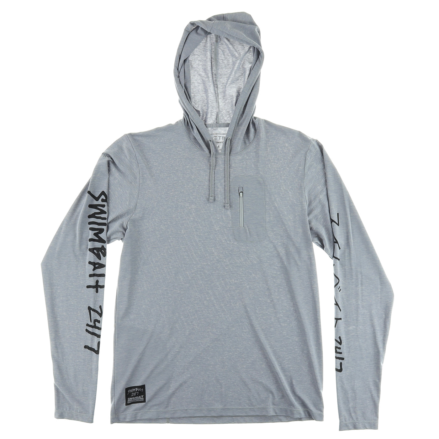 Swimbait Underground X Swimbait 24/7 EQ Tech Hoodie - Alloy