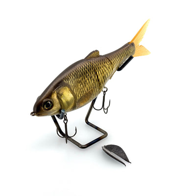 Swimbait Underground X 86 Baits Passenger Golden Shiner - Floater