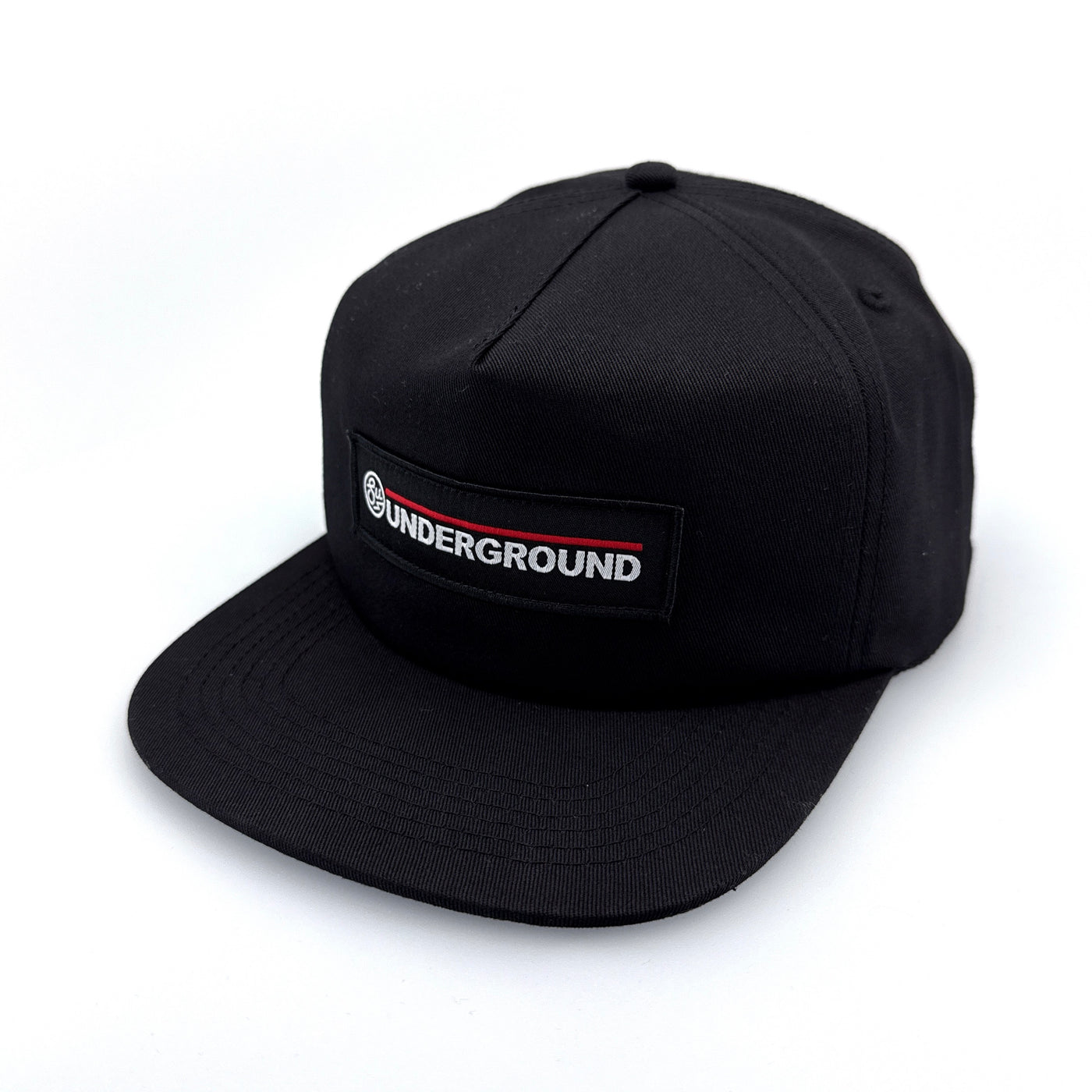Swimbait Underground Underground Supply Co Unstructured Snapback Hat - Black