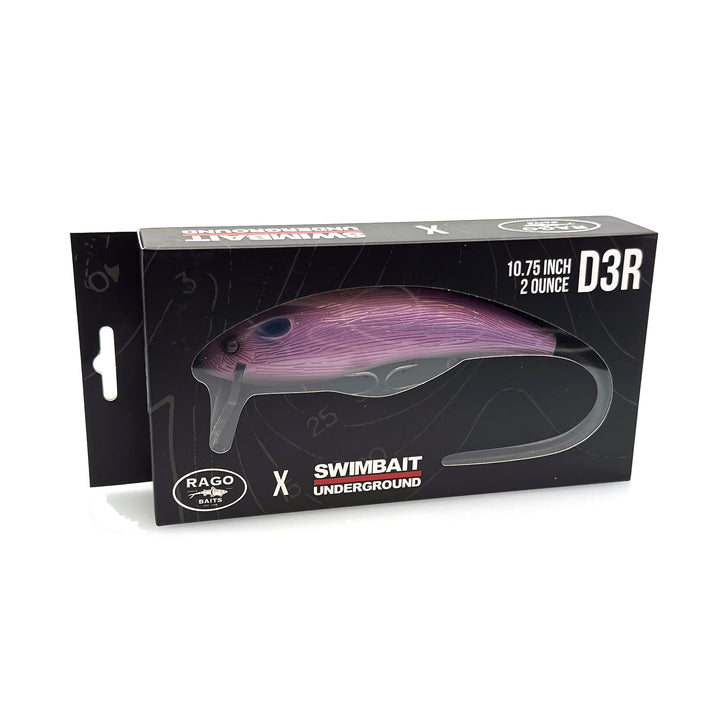 Swimbait Underground X Rago Baits D3R - Pink