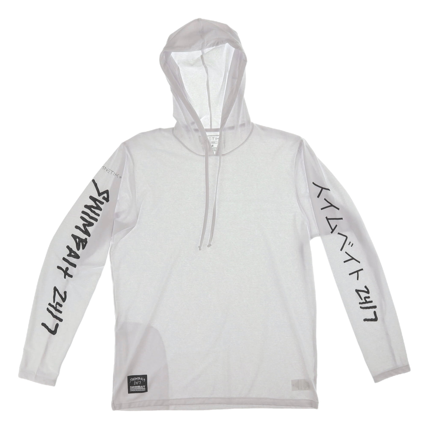 Swimbait Underground X Swimbait 24/7 Lock Up Tech Hoodie - White