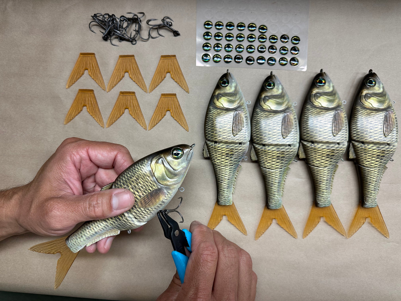 Andromeda Glide Swimbait by 86 Baits - Glide Baits on