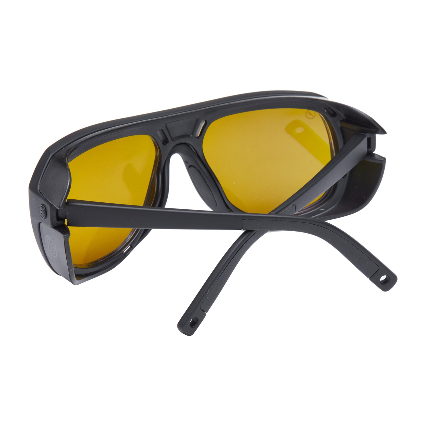 Swimbait Underground X Electric Eyewear Stacker - Matte Black Yellow Polar Pro