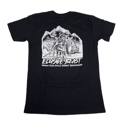 Swimbait Underground X Working Class Zero Elusive Beast Tee - Black