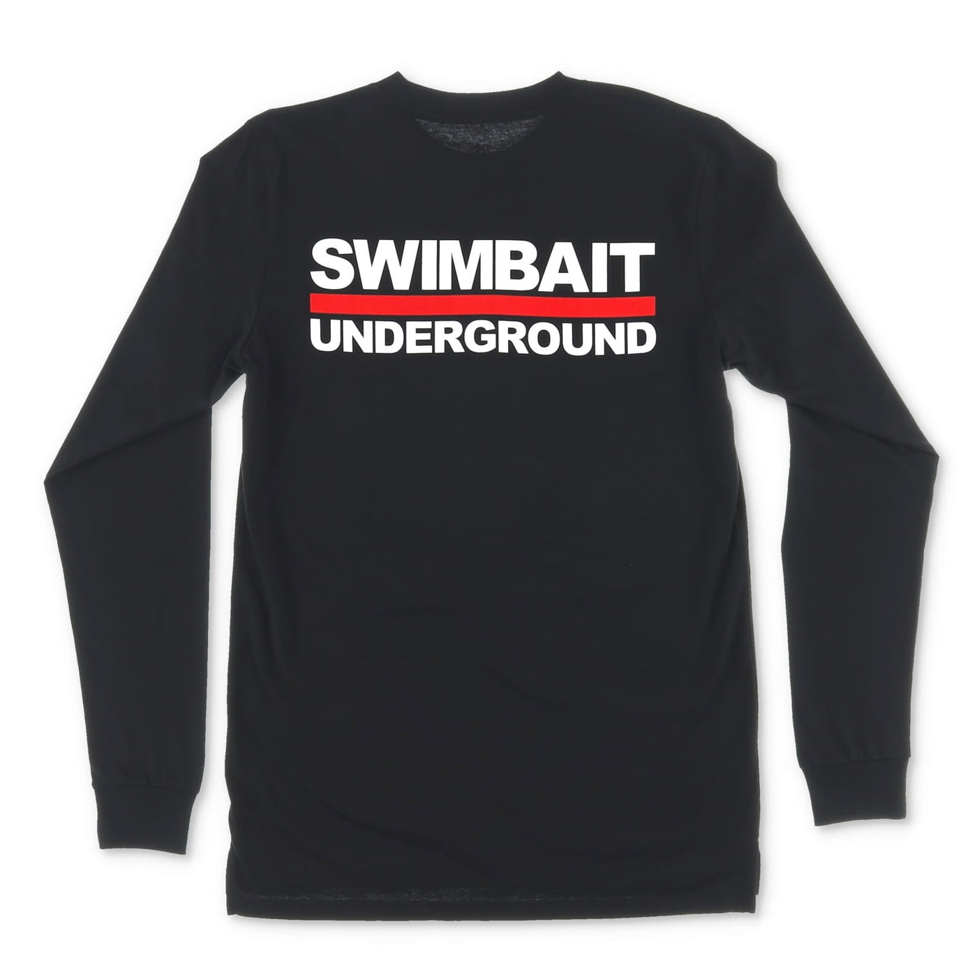 Swimbait Underground Logo Lock Up Long Sleeve Tee - Black
