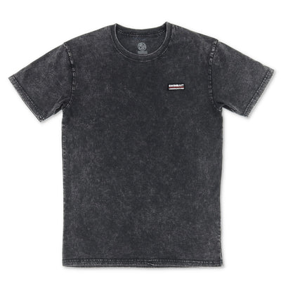 Swimbait Underground Logo Lock Up Label Tee - Black Stone