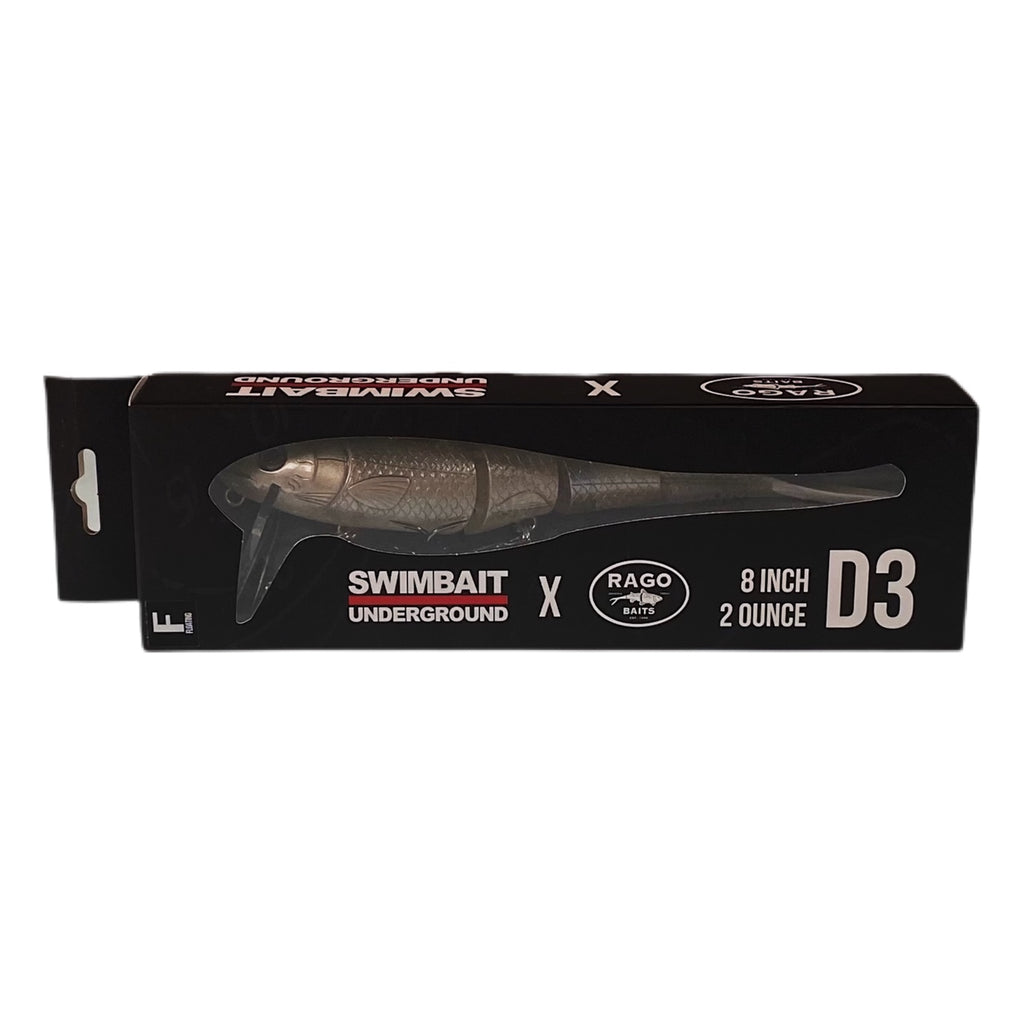 SWIMBAIT UNDERGROUND✕RAGO BAITS　D3 Swimbait Underground X Rago Baits D3 