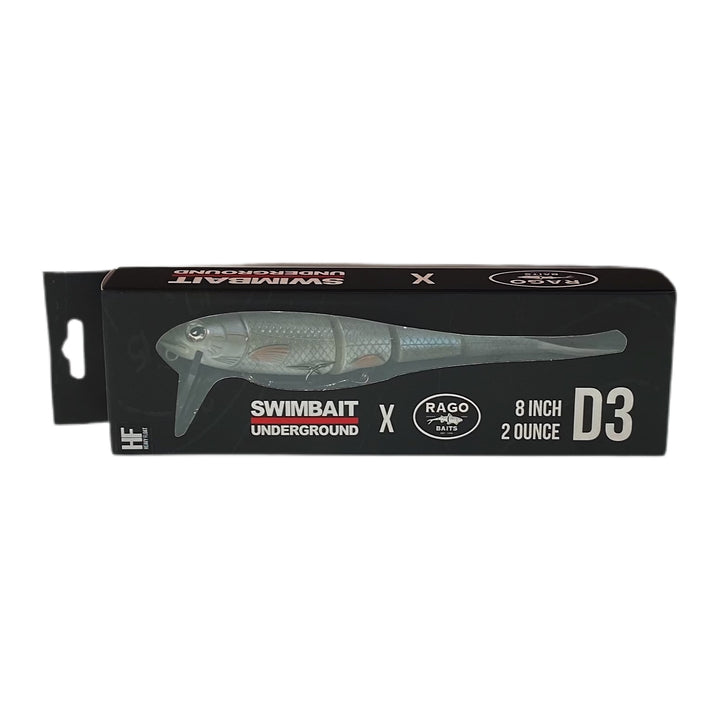 SWIMBAIT UNDERGROUND × RAGO D3 Swimbait Underground X Rago Baits D3 