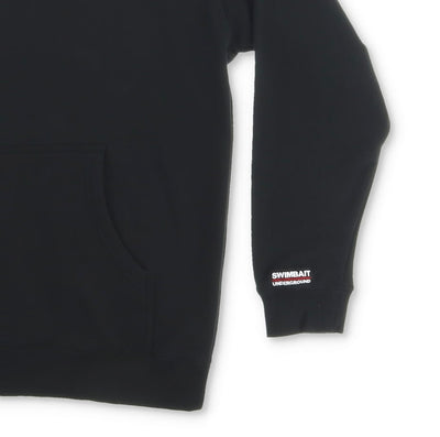 Swimbait Underground Logo Lock Up Hoodie - Black