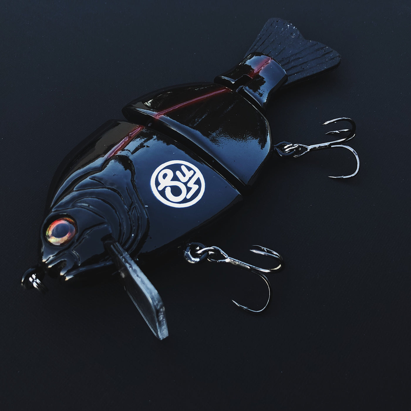 Swimbait Underground x UFO Bait Co “Dark Side” Billed Wake - Swimbait Underground