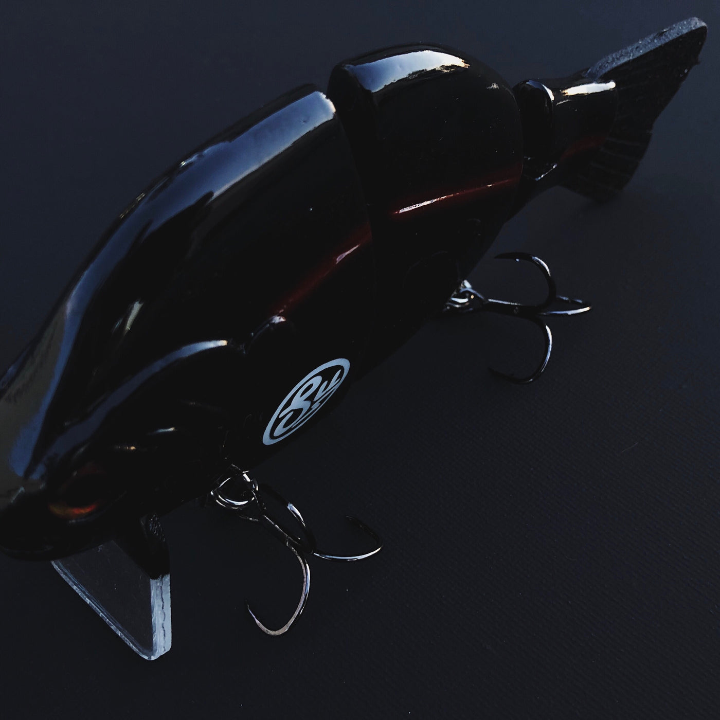 Swimbait Underground x UFO Bait Co “Dark Side” Billed Wake - Swimbait Underground